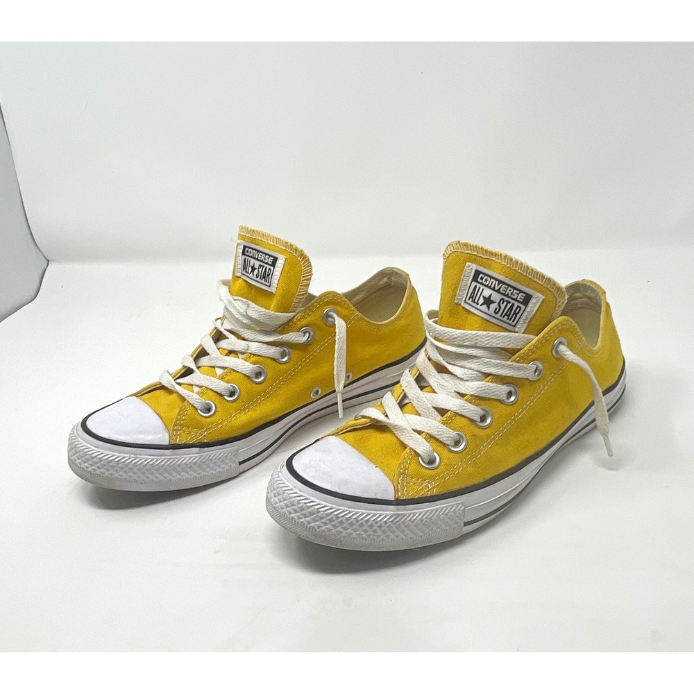 Converse Chuck Taylor All Star Low Top Lace Up Lemon Chrome/White 130129F